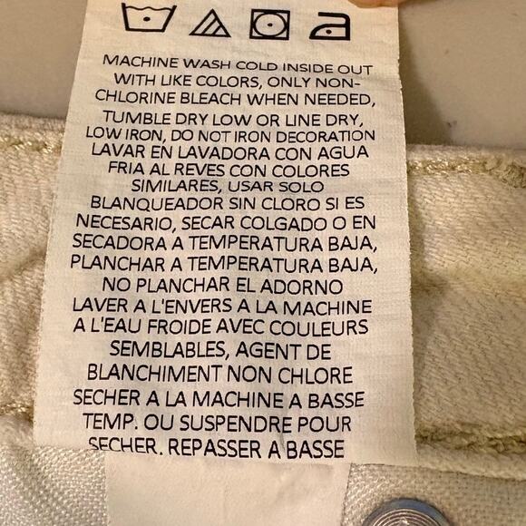 Wrangler Stonewashed White Worldwide 661 Mid Rise Wide Leg Denim Jeans Size 28 - Picture 5 of 8